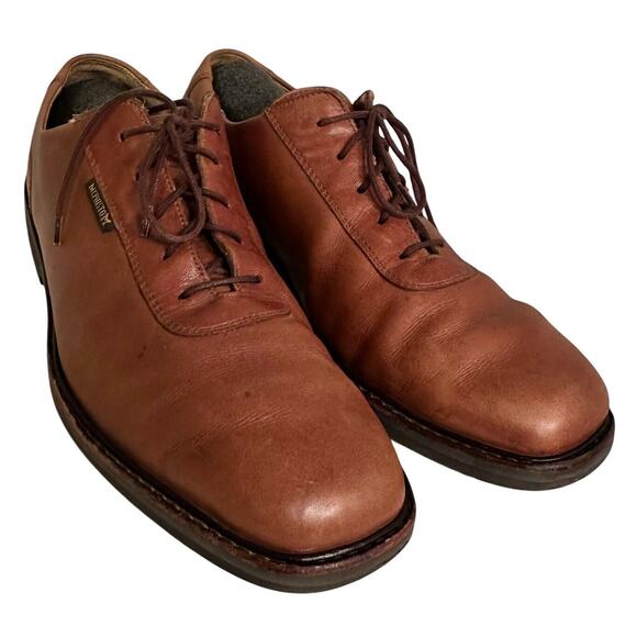 Mephisto Brown Leather Oxfords main image 14